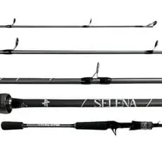 Vara Pesca Selena 1,80m / 1,65m 7-14lbs 2p Carretilha Albatroz Carbono