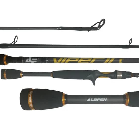 Vara Pesca Albatroz Viper 1,80m 10-20lbs 2p Ação Rápida