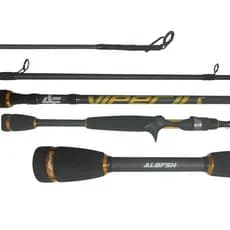 Vara Pesca Albatroz Viper 1,80m 10-20lbs 2p Ação Rápida