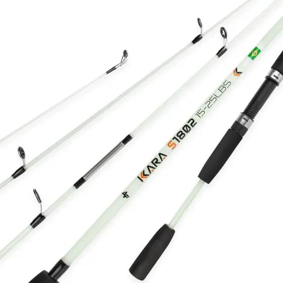 Vara Pesca Albatroz KARA 1,80m 25Lbs 2p P/Molinete