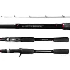 VARA PESCA DAIWA STRIKEFORCE 1,83M 12-25LBS 2p RÁPIDA P/CARRETILHA CARBONO