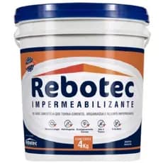 Rebotec Impermeabilizante 4kg Balde - Original sua casa sem infiltraçoes