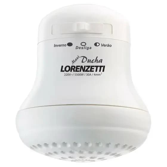 Ducha Lorenzetti Maxi Ducha 220V com Resistência Loren Ultra
