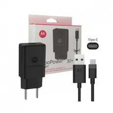 Turbo Power 30W Motorola – Carregador USB-C 8983N-TPC