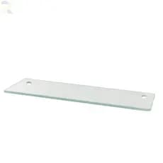 Reposição de Vidro Furado Do Porta Shampoo De 40cm Duplo ou Triplo ( APENAS O VIDRO ) Furação 10mm