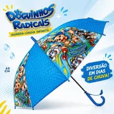 Guarda Chuva Masculino Infantil T-rex Dark Spider  Dinossauro Original Semax