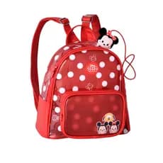 Kit Mochila Costas Infantil Tsum Tsum Original 2026