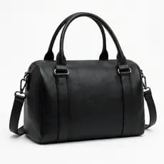 Bolsa Malinha Couro Legítimo Transversal Ombro Grande Viagem Passeio
