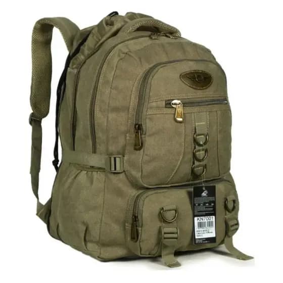 Mochila lona reforcada expansiva keuven kvn