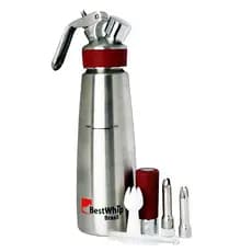 Garrafa Sifão Gourmet P/ Chantilly Espumas Inox 500ml BestWhip