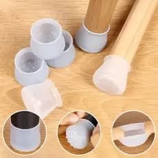 Protetor Para Pé De Cadeira e Móveis Silicone 16 Peças