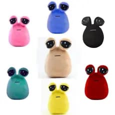 Brinquedo de Pelúcia Pou Triste 22 cm Várias cores