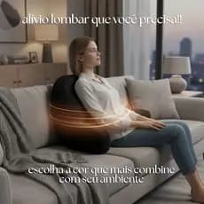 Almofada Ergonômica de Apoio para Costas e Braços 60cm Multiuso