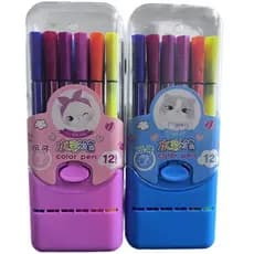 Kit 12 Cores/Peças Canetinha para Presente - Inspire a Criatividade Infantil na Escola e em Casa