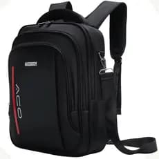 Mochila Pequena Notebook 15" Reforçada Feminina Impermeável Leve com Alça Lateral