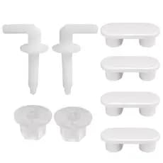 Fixação Assento AP0117 Branco Deca Izy Ravena Targa Jade Belize - 1100FX10117