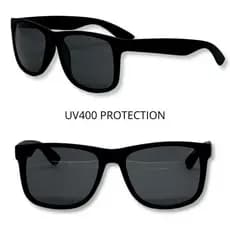 Óculos De Sol Quadrado Masculino Escuro Clássico Proteção Uv400 Premium