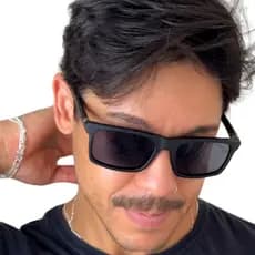 Oculos De Sol Masculino Quadrado Uv400 Verão Premium