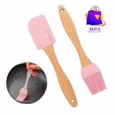 Espátula e Pincel de Silicone Kit Culinário Utensílios de Cozinha Para Confeitaria