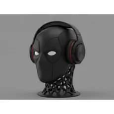 suporte fone de ouvido deadpool, headset headphone gamer
