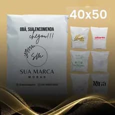 Kit Envelopes de Segurança Personalizados G 40x50 Embalagem Inviolável Para Envio 500/1000 UN