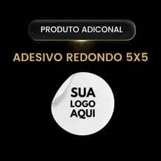 Adicional Adesivo Redondo 5x5