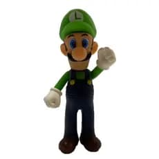Boneco Luigi Pequeno Turma do Super Mario