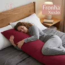 1 Fronha Xuxão Corpo Zíper 1,30m x 40cm Percal Flex 400 Fios