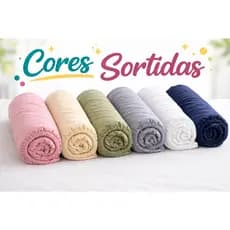 Kit 3 Lençóis Solteiro/Casal/Queen/King/ Elástico 400 Fios 100% Poliéster Sortidos