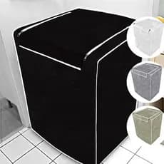 Capa Para Maquina de Lavar Impermeável Com Zíper Interior Flanelado Todos Tamanhos e Marcas