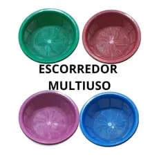 Escorredor de Arroz - Lava Tudo Multiuso Plástico Reforçado - Espaço Amplo  Durável e Leve - Escorredor de macarrão