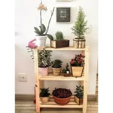 Estante de pinus 70cm altura