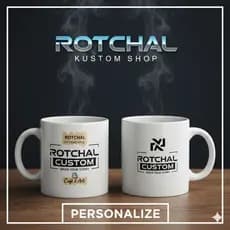 Caneca de Porcelana Personalizada - 325ml, Resistente a Micro-ondas, Personalização Única