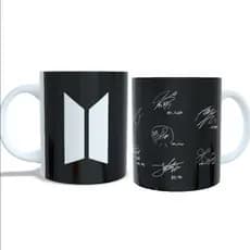 Caneca Personalizada BTS autógrafo