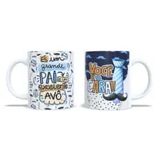 CANECA ESPECIAL DIA DOS PAIS ÉS UM GRANDE PAI E EXCELENTE AVÔ