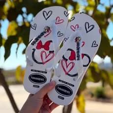 Chinelo Pedraria Feminino – Praia & Dia a Dia | Confortável | Varias Estampas | Tamanho 33 ao 40| Pronta Entrega