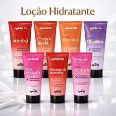 KIT C/ 6 UNIDADES LOÇÃO HIDRATANTE CORPORAL APIDERM APINIL
