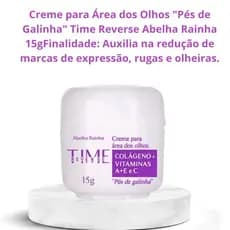 Creme Para Área Dos Olhos "Pés de Galinha" Time Reverse Abelha Rainha 15g