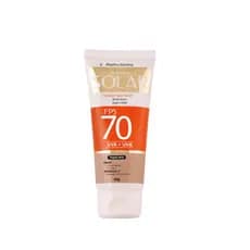 Protetor Solar Facial efeito base 40g Abelha Rainha Bege Médio Fps 70