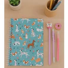 Kit Papelaria Fofa Criativa - Prático - Menina/Feminino/Escolar -  Caderno, borracha, caneta kawaii - Planejamento