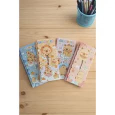 Kit Bloco Kawaii Post - it Capivara Papelaria Divertido Anotação Lembrete Organização Papelaria Fofa Colorida
