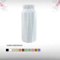 Vaso Glam Plástico Decoração Para Casa Vasinho Para Arranjo 15 cm