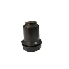 Kit 50 Bocal/Soquete Abajur Coluna Bucha Ilhós E27 Preto