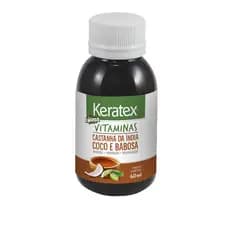 Óleo Capilar Bomba Vitaminas Babosa - Castanha da Índia - Coco Keratex 60ML