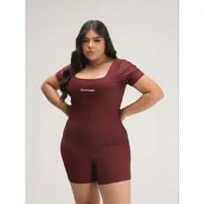 Macaquito Fitnes Feminino Plus Size tecido Premium 378 Noshape