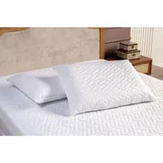 Kit 4 Protetores De Travesseiro 100%  Impermeável C/ Zíper 70cm x 50 cm
