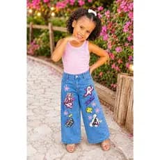 "Calça estilo Emilly Vick,calça blogueira,calça feminina juvenil,calça estilosa,calça Emilly vick infaltil,