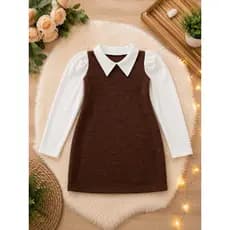 vestido inverno infantil ,vestido  blogueirinha vestido para passeio, vestido manga longa conjunto inverno infantil,