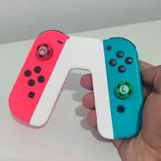 Suporte Grip De Mão Compatível com JoyCon Nintendo Switch Controle
