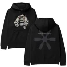 Moletom Estampa De Cachorro Streetwear Unissex Para o Frio Estampa Frente e Costas Em DTF